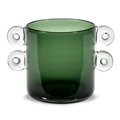 Vases<Serax Vase avec anse Wind & Fire 18 cm, Dark green
