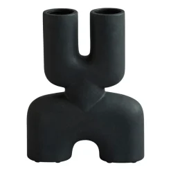 Vases<101 Copenhagen Vase Cobra Double Mini 22x28 cm, Noir