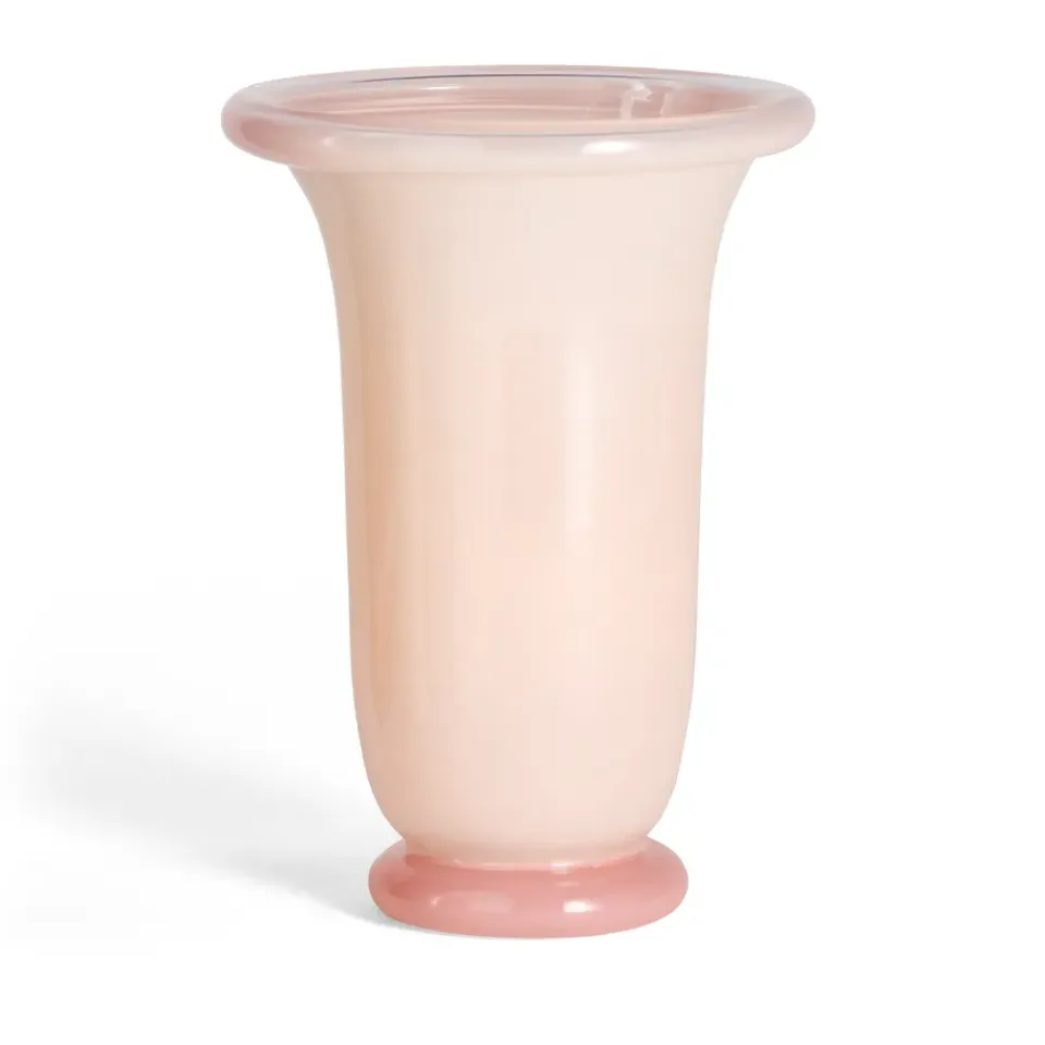 Vases<HAY Vase Empire, Medium Light pink-pink
