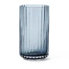 Vases<Lyngby Porcelæn Vase en verre Lyngby bleu nuit, 12,5 cm