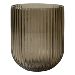 Vases<DBKD Vase en verre Simple Stripe brown, Small