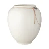Vases<ERNST Vase vernis blanc, 28 cm