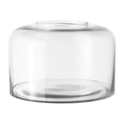 Vases<Scandi Living Vase Flourish Ø30x20 cm, Transparent