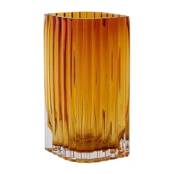 Vases<AYTM Vase Folium 20 cm, Amber