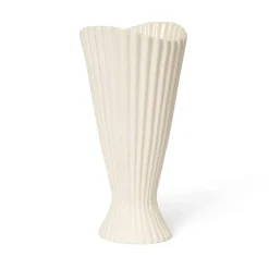 Vases<Ferm Living Vase Fountain 23 cm, Off white