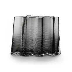Vases<Cooee Design Vase Gry wide 24 cm, Smoke