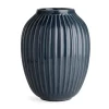 Vases<Kähler Vase Hammershøi grand, gris anthracite