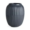 Vases<Kähler Vase Hammershøi moyen, gris anthracite