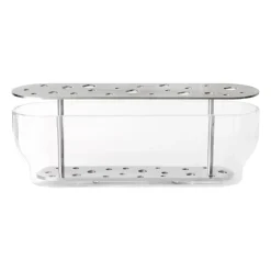 Vases<Fritz Hansen Vase Ikebana acier inoxydable, Long