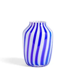 Vases<HAY Vase Juice, blue, verre, high