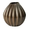 Vases<Broste Copenhagen Vase large L 30 cm., Brun