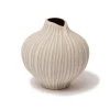 Vases<Lindform Vase Line, Sand white stone stripe, medium