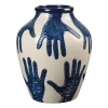 Vases<Broste Copenhagen Vase Mime 40 cm, Intense blue-rainy day