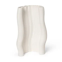 Vases<Ferm Living Vase Moire 19x30 cm, Blanc cassé