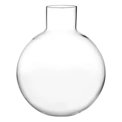 Vases<Skrufs Glasbruk Vase Pallo, Transparent 31 cm