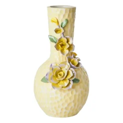 Vases<RICE Vase Flower Sculpture 25 cm, Cream