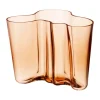 Vases<Iittala Vase Rio brun Alvar Aalto, 160 mm