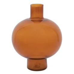 Vases<URBAN NATURE CULTURE Vase Round 20 cm, Golden oak