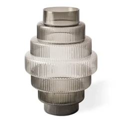 Vases<POLSPOTTEN Vase Steps L 50 cm, Gris foncé