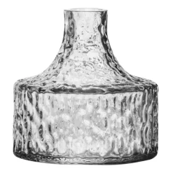 Vases<Skrufs Glasbruk Vase structure Kolonn, 11 cm