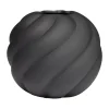 Vases<Cooee Design Vase Twist ball 20 cm, Black