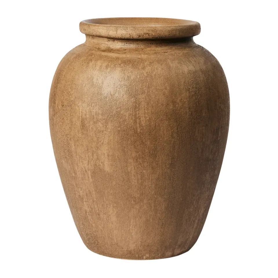 Vases<Broste Copenhagen Vase Uma, Rustic light brown, 30 cm