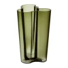 Vases<Iittala Vase vert mousse Alvar Aalto, 251 mm