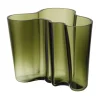 Vases<Iittala Vase vert mousse Alvar Aalto, 160 mm