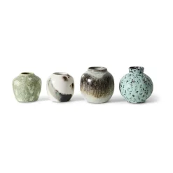 Vases<HKliving Vases 70's small, 4 pièces, Canyon