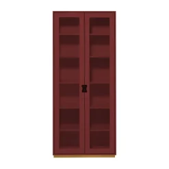 Vitrines & Présentoirs<Asplund Vitrine haute Snö F, Brown red, profondeur : 30 cm