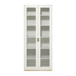 Vitrines & Présentoirs<Asplund Vitrine haute Snö F, White, support en bouleau, dj.30 cm