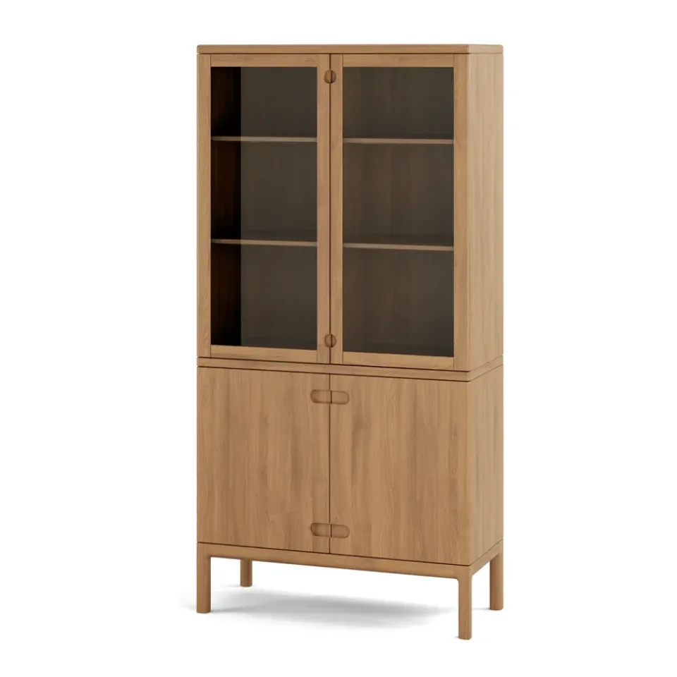 Vitrines & Présentoirs<Stolab Vitrine Prio, Chêne huilé naturel avec éclairage