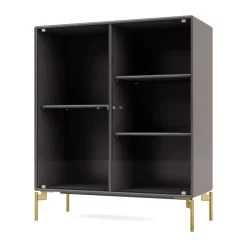 Vitrines & Présentoirs<Montana Vitrine Ripple II 69,6x82,2x30 cm, Coffee-pieds Brass