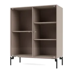 Vitrines & Présentoirs<Montana Vitrine Ripple II 69,6x82,2x30 cm, Mushroom-pieds Black