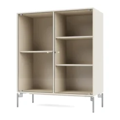 Vitrines & Présentoirs<Montana Vitrine Ripple II 69,6x82,2x30 cm, Oat-pieds Chrome