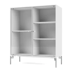 Vitrines & Présentoirs<Montana Vitrine Ripple II 69,6x82,2x30 cm, Snow-pieds Chrome