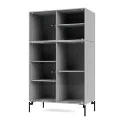 Vitrines & Présentoirs<Montana Vitrine Ripple III 69,6x117,6x38 cm, Fjord-pieds Black