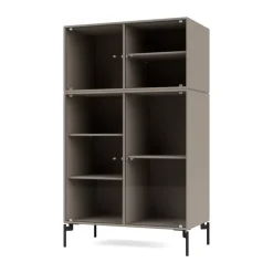 Vitrines & Présentoirs<Montana Vitrine Ripple III 69,6x117,6x38 cm, Truffle-pieds Black