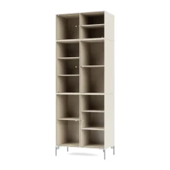 Vitrines & Présentoirs<Montana Vitrine Ripple IV 69,6x187,2x38 cm, Oat-pieds Chrome