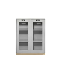 Vitrines & Présentoirs<Asplund Vitrine Snö E, Light grey,support en bouleau, dj.42 cm