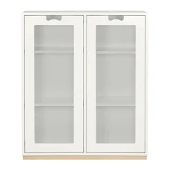 Vitrines & Présentoirs<Asplund Vitrine Snö E, White,support en bouleau, dj.30 cm